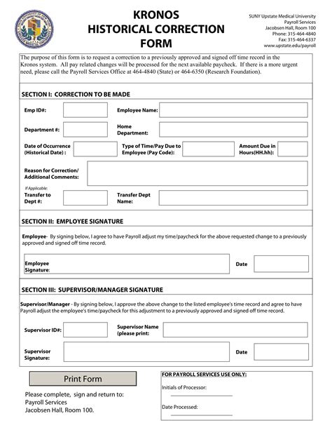 FREE 14+ Employee Correction Forms in PDF
