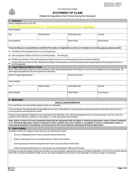 FREE 14+ Official Statement Forms in PDF MS Word