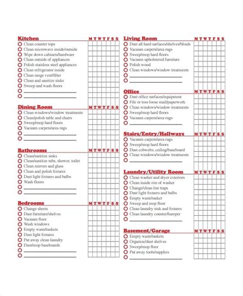 FREE 14+ Sample Checklists in PDF MS Word Excel Numbers
