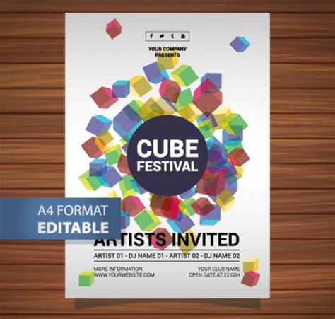 FREE 15+ A4 Poster Designs in PSD Vector EPS