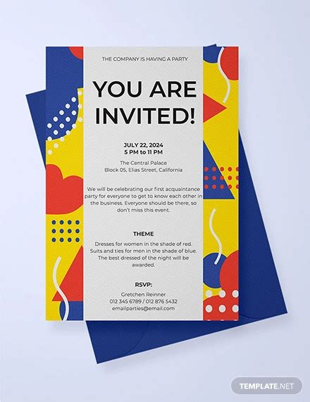 FREE 19+ Email Invitation Designs in PSD AI MS Word Pages Publisher