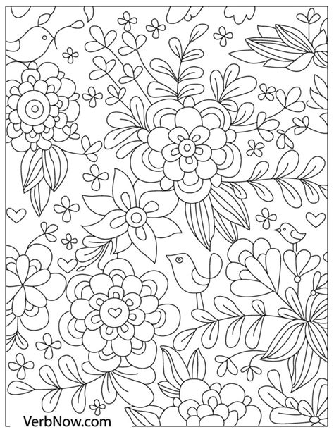 FREE 19+ Flower Coloring Pages in PDF AI