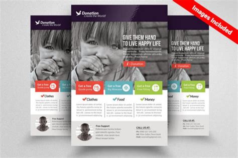 FREE 20+ Designs for Donation Flyers in MS Word PSD AI Vector EPS