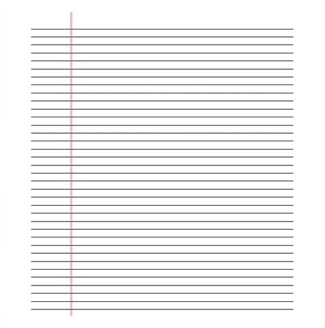 FREE 21+ Sample Lined Paper Templates in Google Docs Pages PDF MS