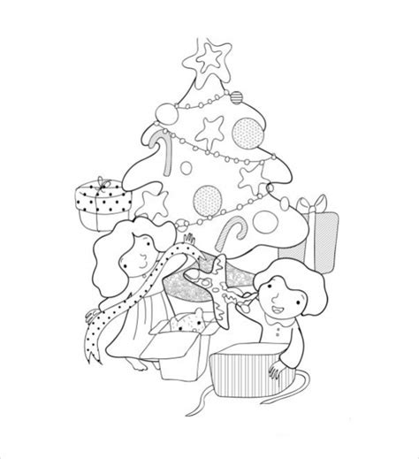 FREE 22+ Christmas Coloring Pages in AI PDF Google Docs Apple Pages