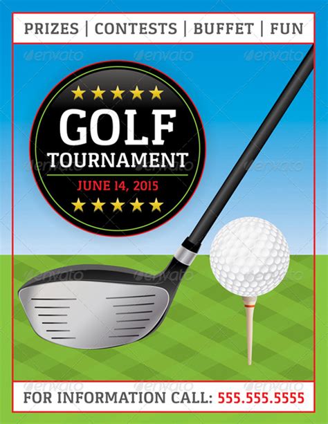 FREE 22+ Golf Tournament Flyer Templates in EPS PSD AI MS Word Publisher InDesign Pages