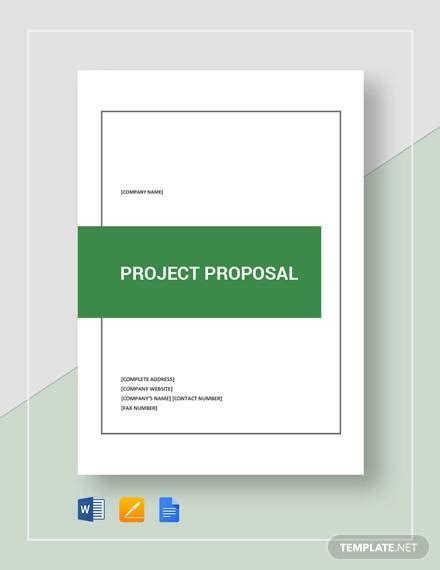 FREE 22+ Sample Project Proposal Templates in Google Docs MS Word