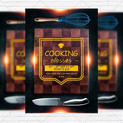 FREE 23+ Modern Cooking Flyer Designs in MS Word PSD Vector EPS