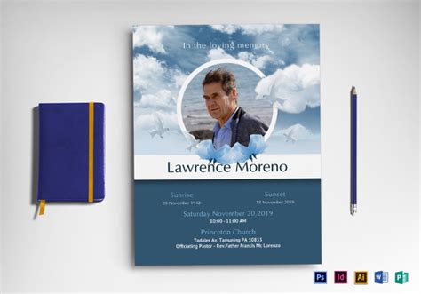 FREE 24+ Funeral Flyers in PSD InDesign AI MS Word Pages