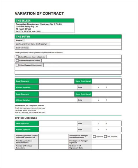 FREE 24+ Sample Contract Forms in PDF MS Word Excel