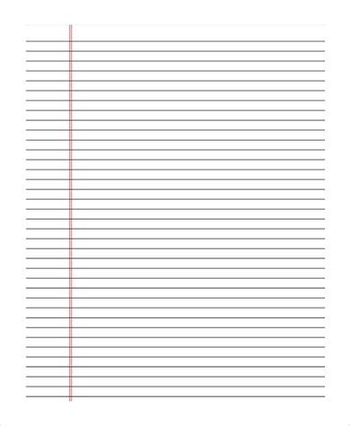 FREE 24+ Sample Lined Paper Templates in MS Word Google Docs PSD