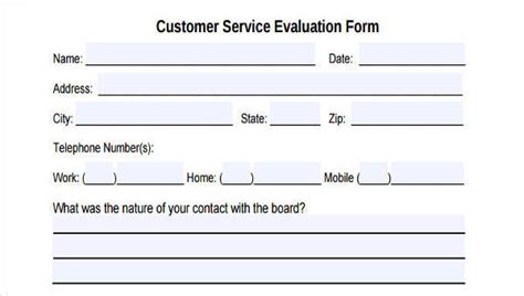 FREE 31+ Sample Service Forms in PDF MS Word Excel