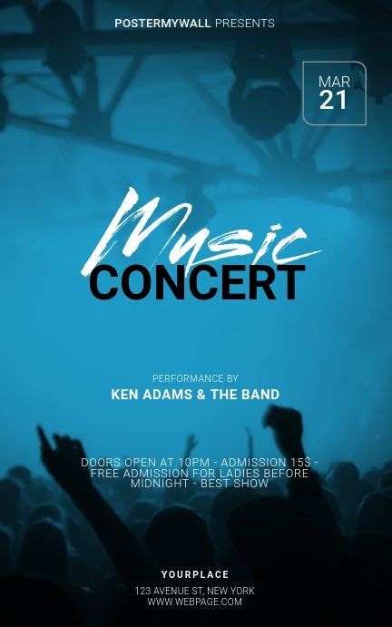 FREE 32+ Concert Flyer Templates in MS Word EPS PSD InDesign