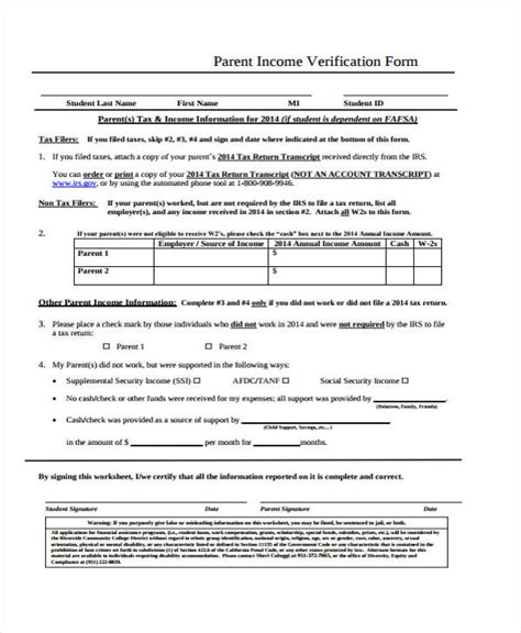 FREE 32+ Verification Forms in PDF Excel MS Word
