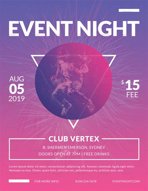 FREE 34+ Best Event Flyer Templates in AI InDesign MS Word Pages