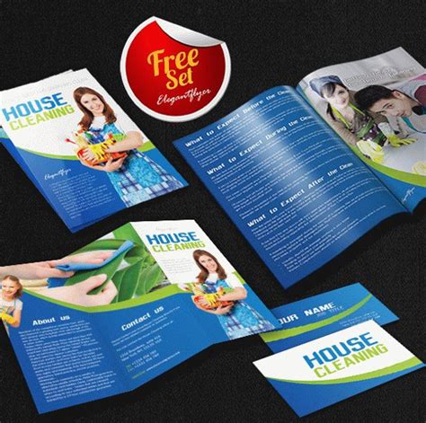 FREE 34+ Cleaning Brochures in PSD Vector EPS