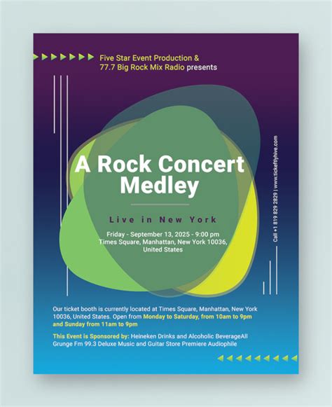 FREE 34+ Concert Flyer Templates in PSD Vector EPS InDesign MS