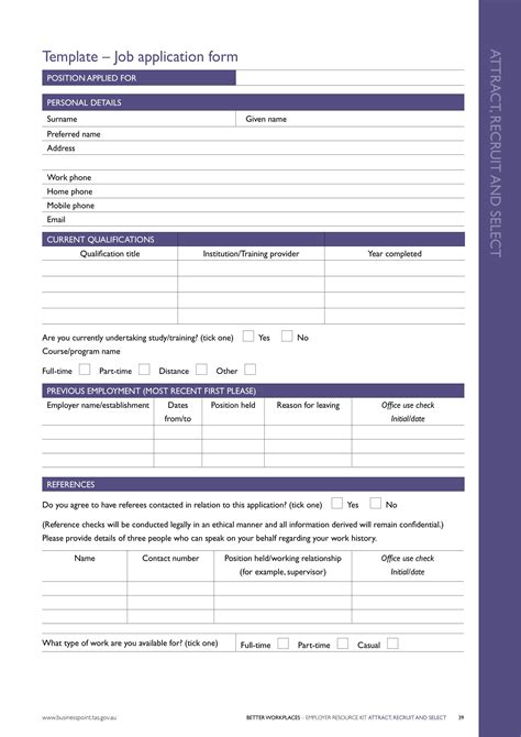 FREE 36+ Job Application Forms in PDF MS Word Excel