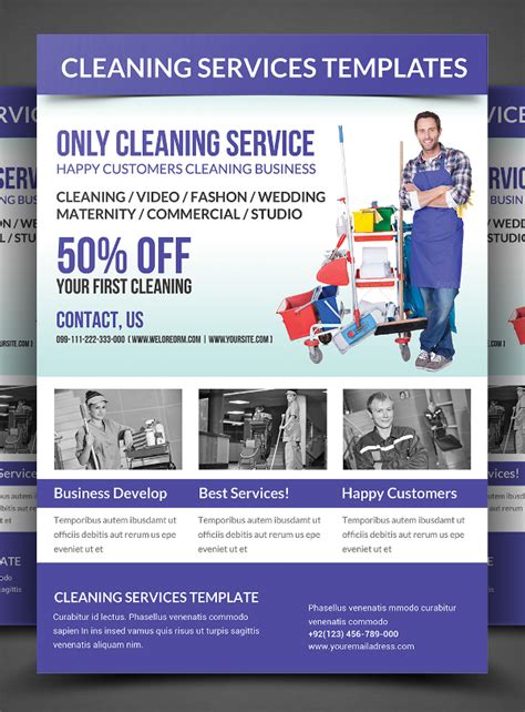 FREE 36+ Modern Cleaning Flyer Templates in PSD AI EPS InDesign