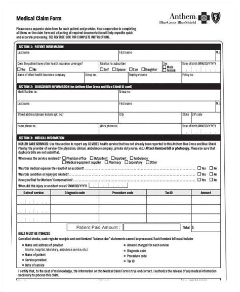 FREE 37+ Blank Medical Forms in PDF MS Word Excel