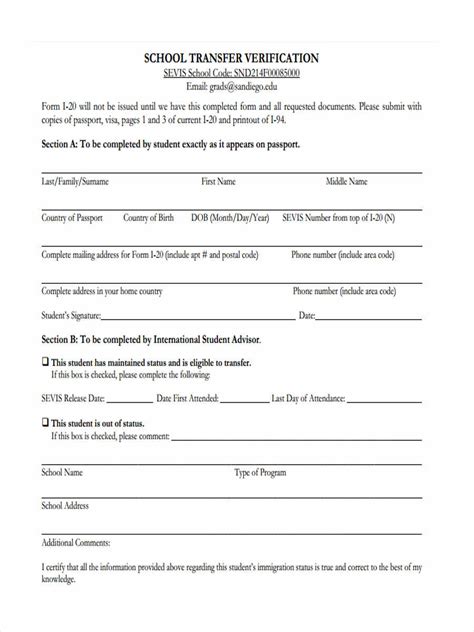 FREE 38+ Transfer Forms in PDF Ms Word Excel