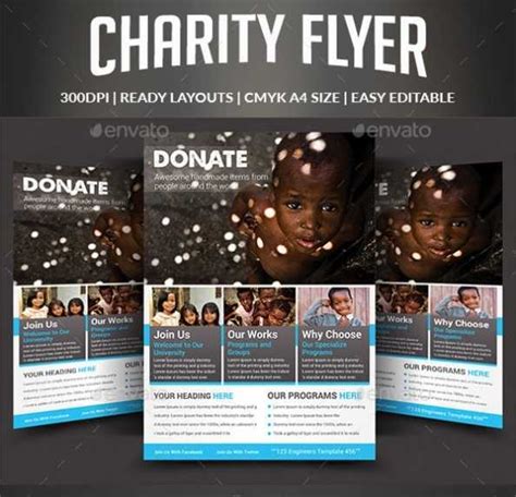 FREE 39+ Elegant Fundraising Flyer Templates in MS Word PSD AI