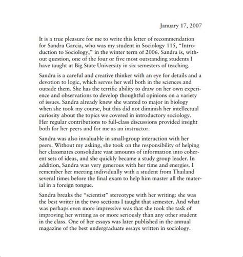 FREE 44+ Letters of for Student in PDF MS Word Pages