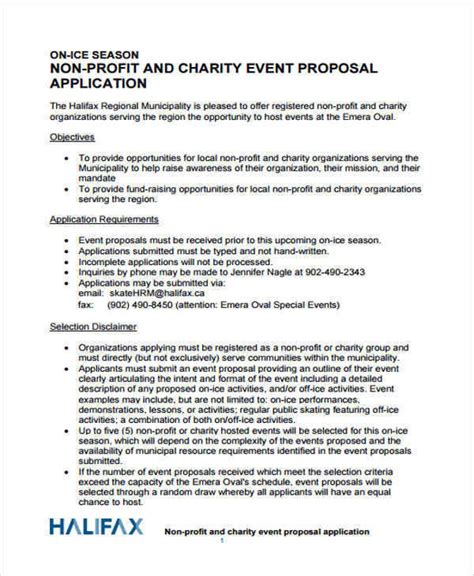 FREE 46+ Sample Event Proposal Templates in MS Word PDF Pages