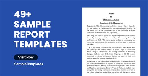 FREE 49+ Sample Reports in MS Word PDF
