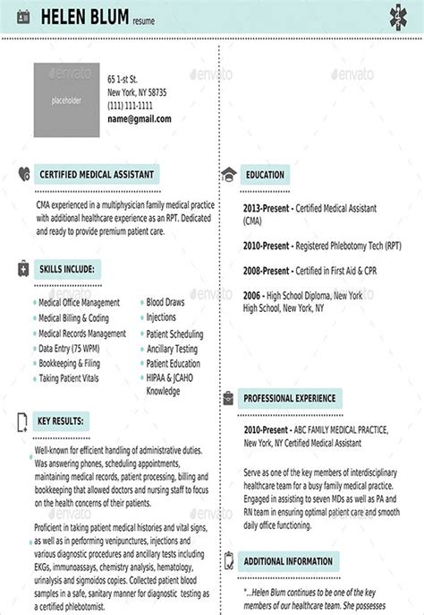 FREE 5+ Sample Doctor Resume Templates in PDF PSD