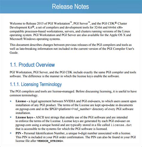 FREE 5+ Sample Release Note Templates in PDF MS Word