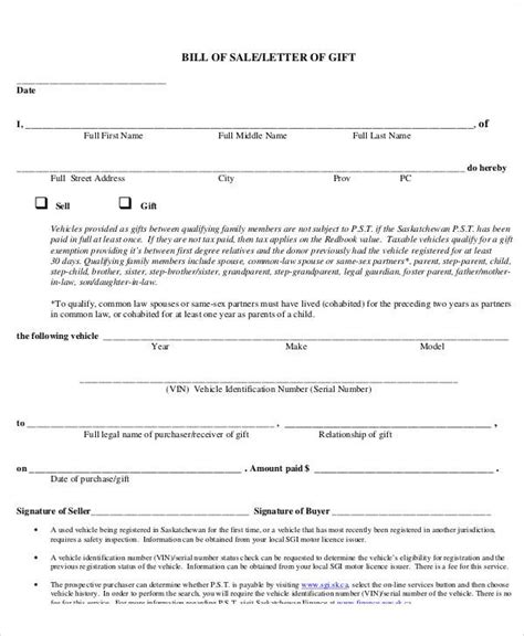 FREE 52+ Sample Gift Letter Templates in PDF MS Word Pages Google