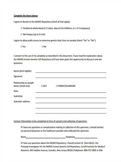 FREE 6+ Model Consent Forms in MS Word PDF