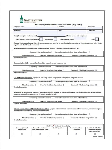FREE 6+ Monthly Review Forms in MS Word PDF