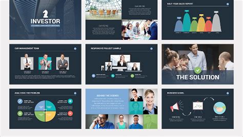 FREE 6+ Sample Investor Presentation Templates in PSD EPS