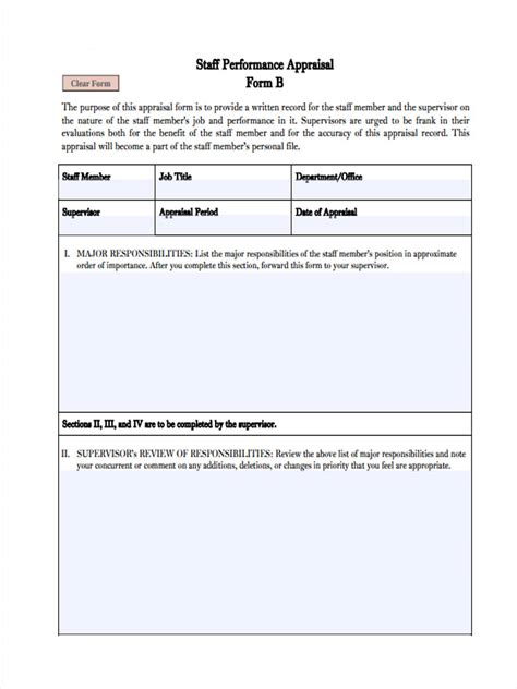 FREE 7+ Monthly Review Forms in PDF Ms WOrd