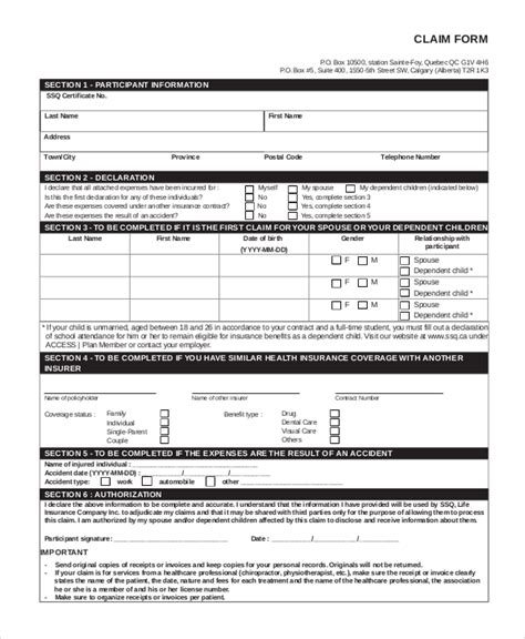 FREE 7+ Sample Injured Spouse Forms in PDF
