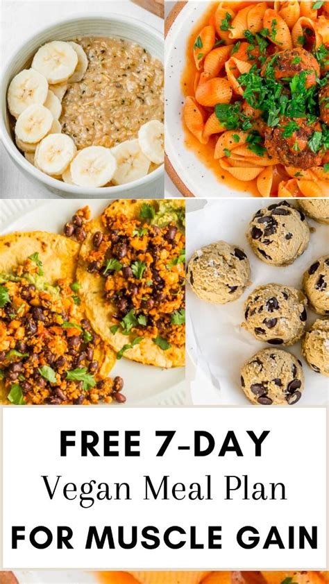 FREE 7-Day High Protein Vegan Meal Plan for Muscle … - balustradellc