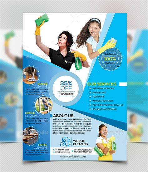 FREE 8+ House Cleaning Flyer Templates in PSD EPS InDesign AI