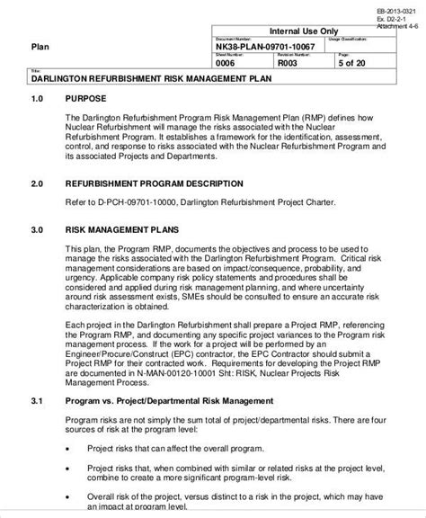 FREE 8+ Program Management Plan Samples in MS Word PDF