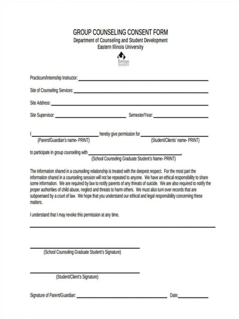 FREE 8+ Questionnaire Consent Forms in PDF MS Word