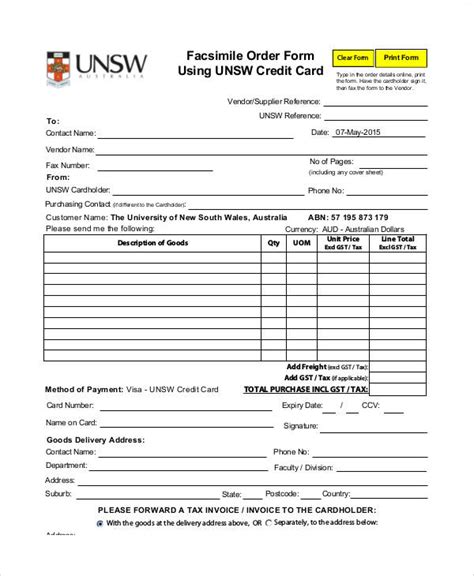 FREE 8+ Sample Delivery Order Forms in MS Word PDF