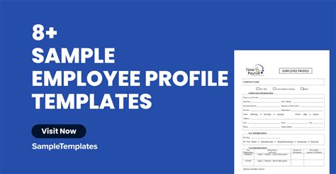 FREE 8+ Sample Employee Profile Templates in MS Word PDF