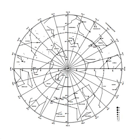 FREE 8+ Sample Star Chart Templates in PDF MS Word