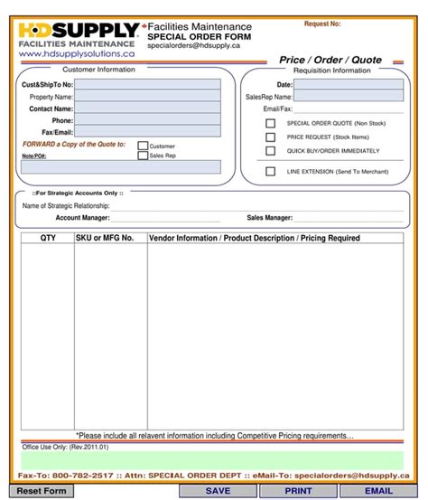 FREE 8+ Special Order Forms in PDF