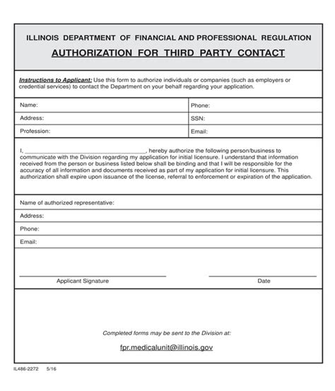 FREE 8+ Third Party Authorization Forms in PDF MS Word