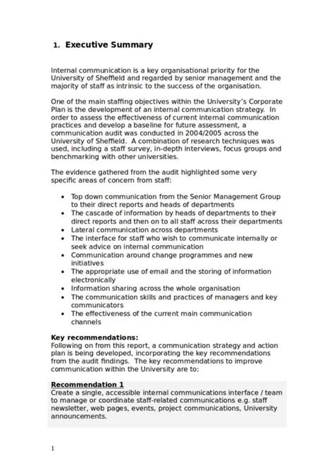 FREE 9+ Communication Audit Report Samples in PDF MS Word