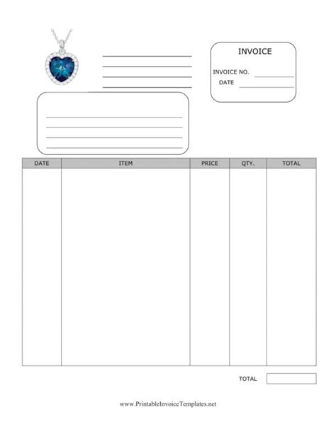 FREE 9+ Jewelry Invoice Samples and Templates in PDF MS Word Excel