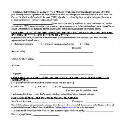 FREE 9+ Sample Beneficiary Release Forms in PDF