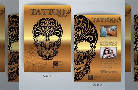 FREE 9+ Tattoo Flyer Designs in PSD AI